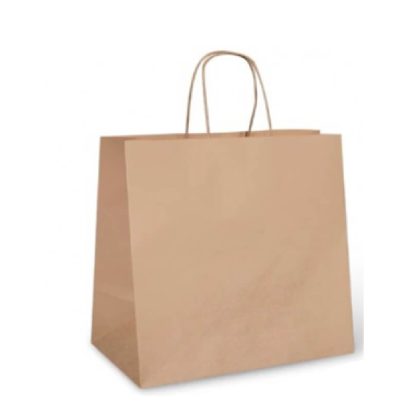 MediumLarge Uber  Kraft Paper Bag