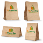 Square Bottom Kraft Paper Bags